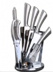 7pcs kitchen knife set with arylic block