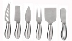 6PCS cheese knife set with hollow handle full stianless steel cheese tools